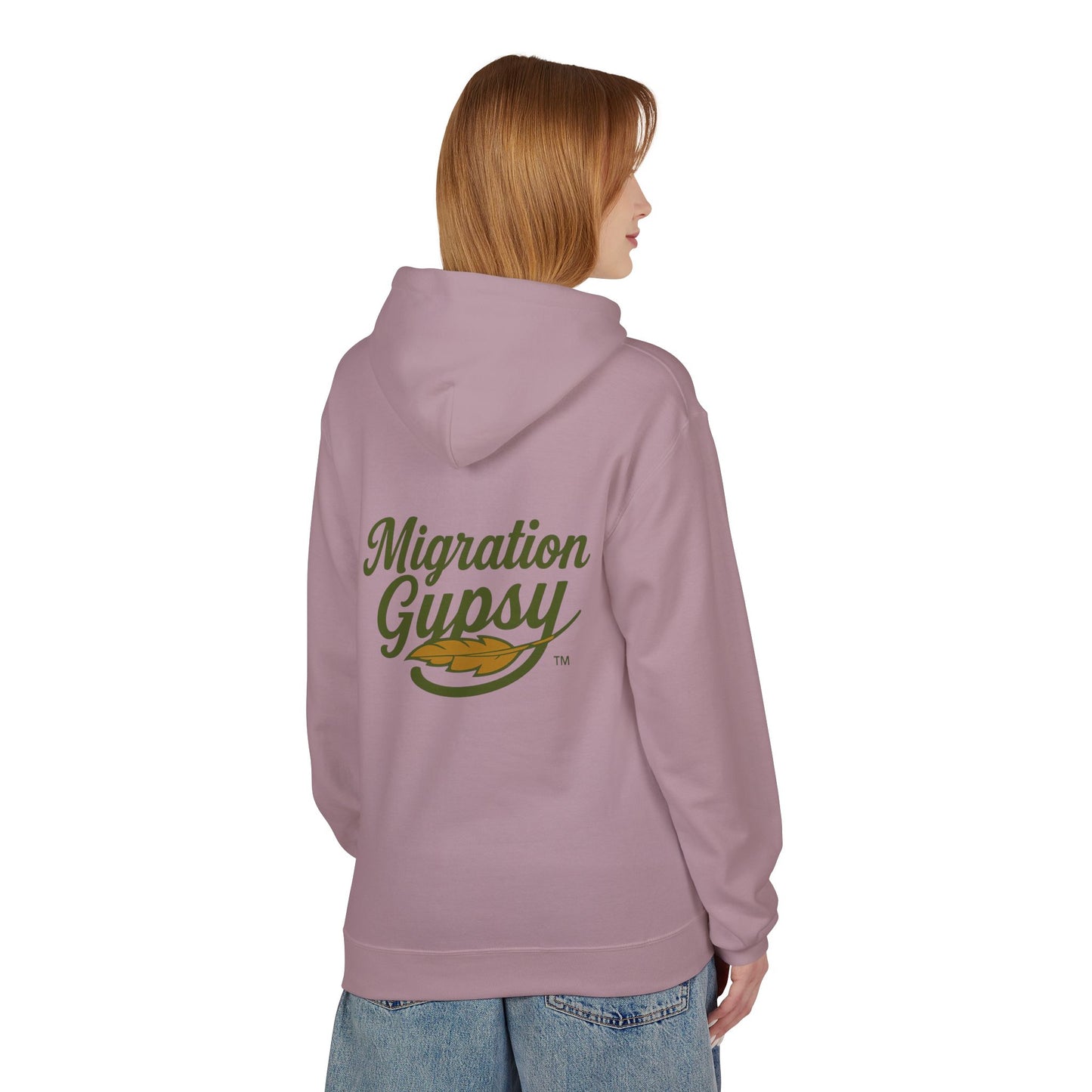 Pintail Migration Gypsy Hoodie — Vintage Outdoors Travel Logo Pullover