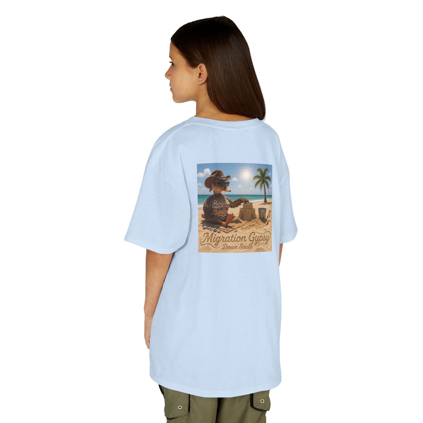 Girls Beach Time Migrator Tee