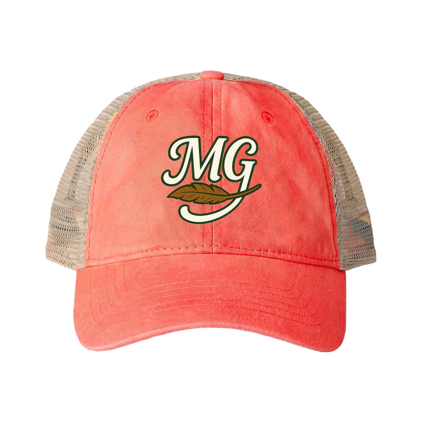 Women's Washed MG Trucker with Under Polka Dots or Stripes