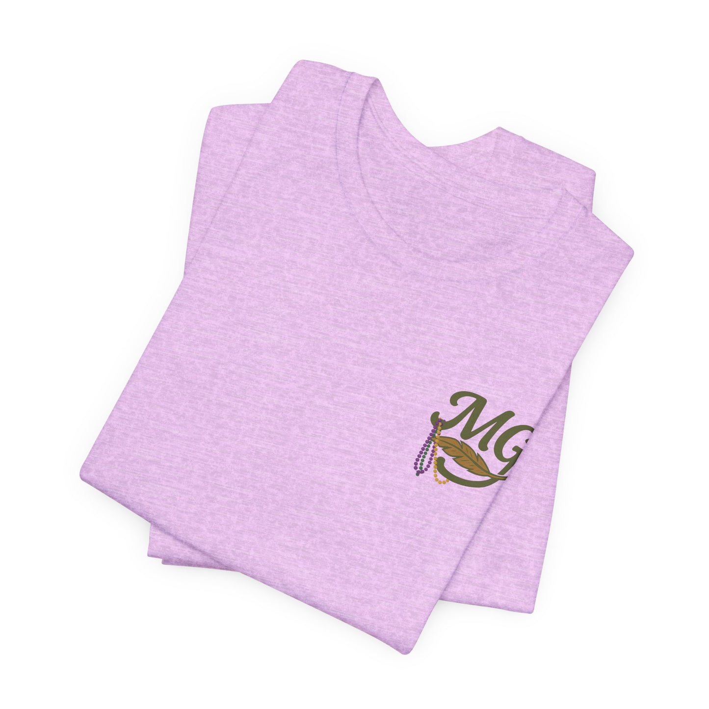Mardi Gras Jester Mallard - Unisex Jersey Short Sleeve Tee