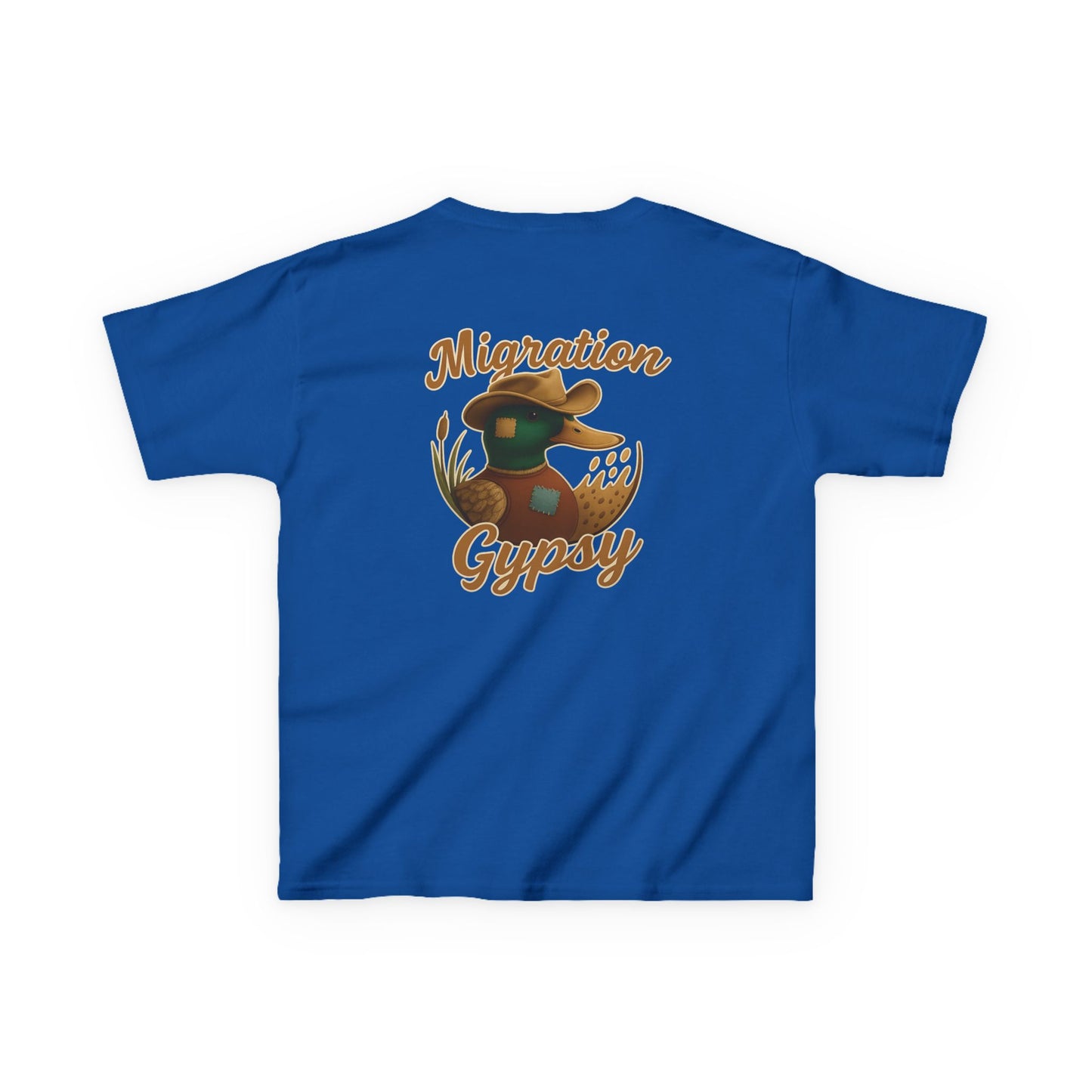 Kids Tee — Mallard Migration Gypsy Front & Back
