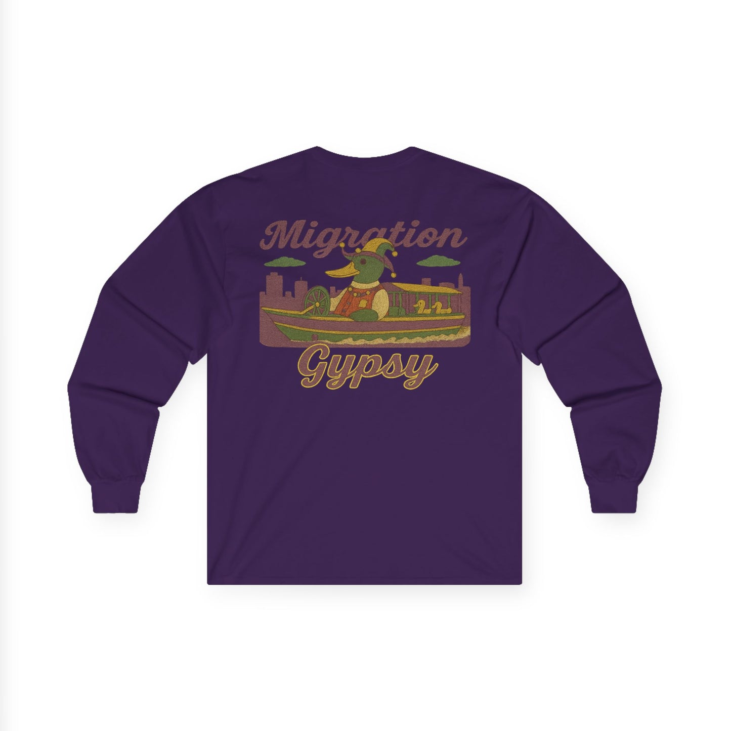 Mardi Gras Migration Long Sleeve Tee – Retro Traveler