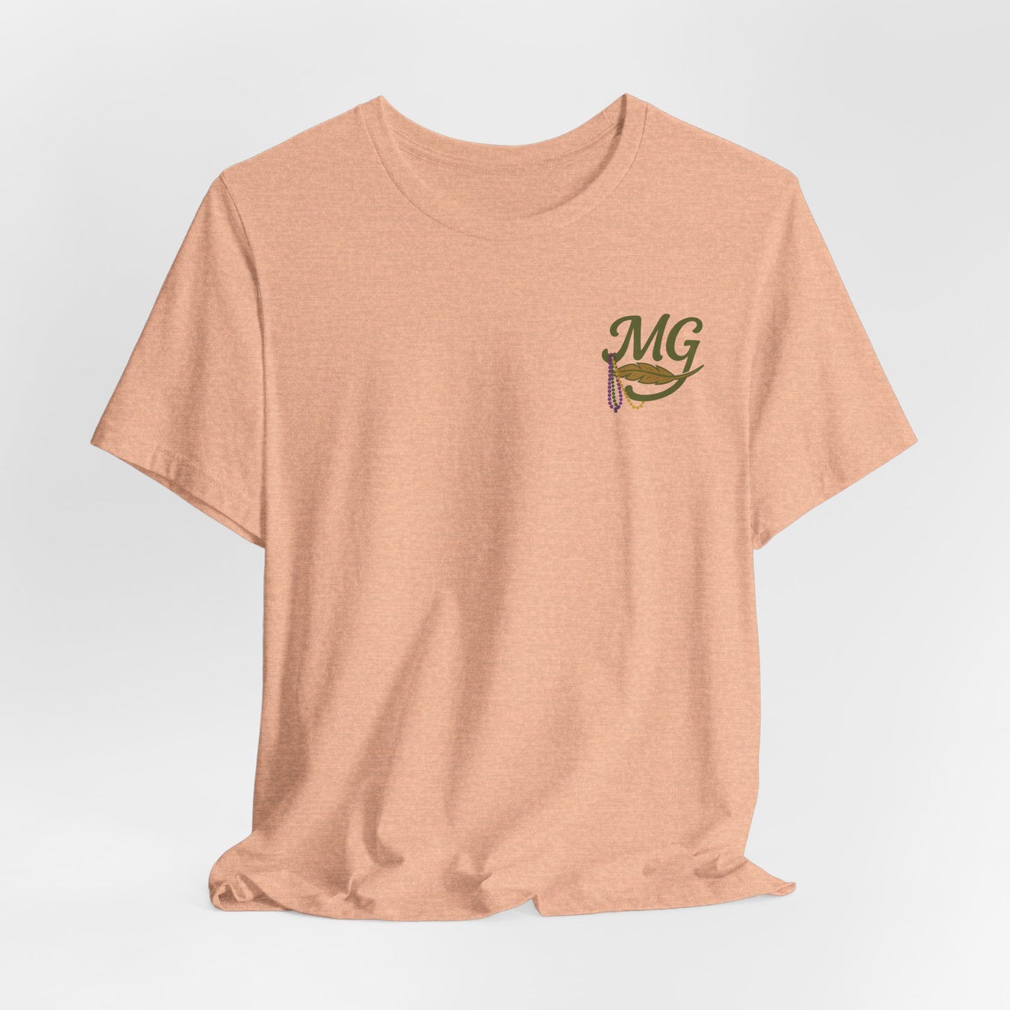 Mardi Gras Jester Mallard - Unisex Jersey Short Sleeve Tee
