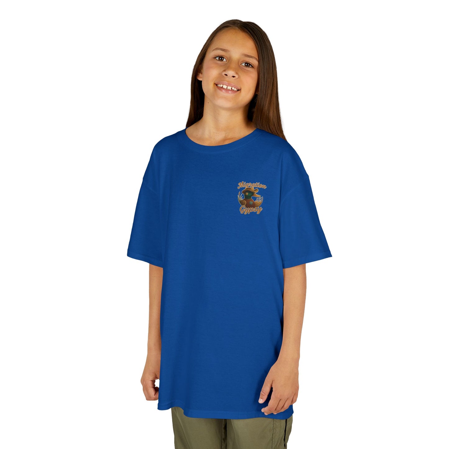 Kids Tee — Mallard Migration Gypsy Front & Back