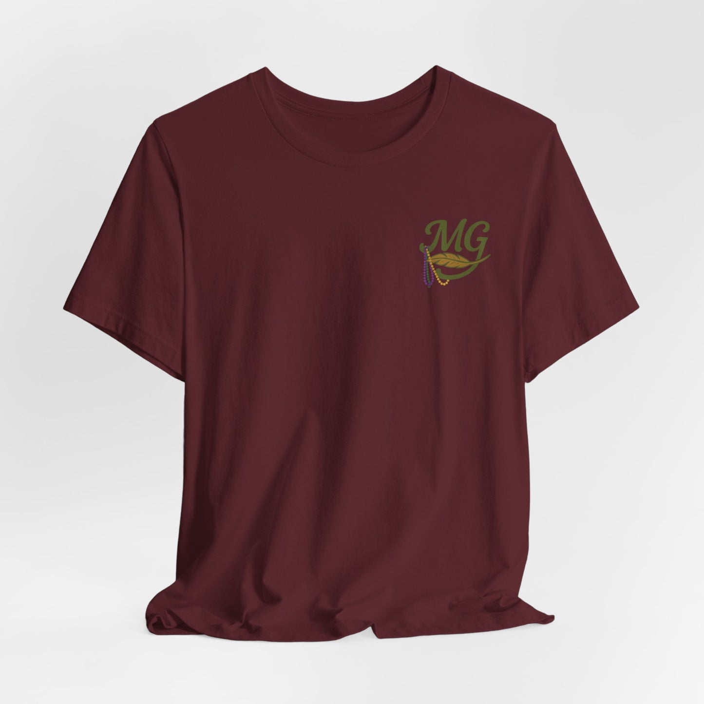 Mardi Gras Jester Mallard - Unisex Jersey Short Sleeve Tee